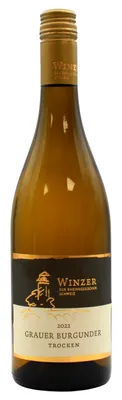 Produktbild von Winzer der Rheinhessischen Schweiz Grauer Burgunder Premium Weißwein trocken 12.5% vol., 6er Pack (6 x 0.75 l)