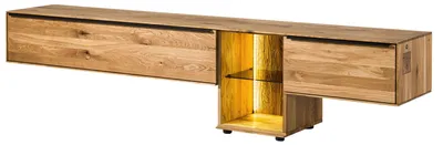 Produktbild von MASSIVMOEBEL24.DE Lowboard Wildeiche 240x43x55 natur geölt WIEN #210