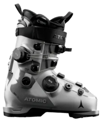 Image de Chaussures de ski Atomic Hawx Prime 120 S Dual Boa, pour hommes, couleur argent, largeur moyenne, pointure 26-26,5