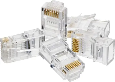 Obrázek produktu pro Alantec WT001, RJ45, Průhledná, Samec, Přímý, Cat5e