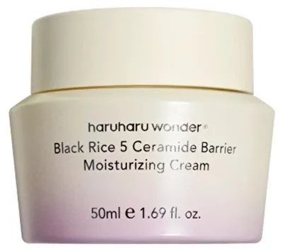 Zdjęcie produktu dla Haruharu Wonder - Black Rice 5 Ceramide Barrier Moisturizing Cream - Odżywienie i nawilżenie z 5 ceramidami i czarnym ryżem 50ml