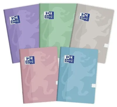 Zdjęcie produktu dla Zeszyt A5/16K kratka Touch Pastel (10szt) - Oxford