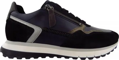 Produktbild von Gabor Comfort Damen sportlicher Schnürer in Blau, Größe 5