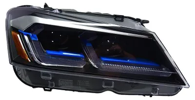 Zdjęcie produktu dla Zespół reflektorów, oświetlenie LED, kompatybilny z BMW X3 F25 2010–2013, zintegrowane kierunkowskazy, oryginalna żarówka halogenowa B-a, do wersji z kierownicą po prawej stronie-a