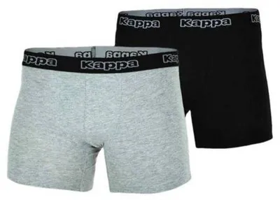 Obrázek produktu pro Kappa Boxerky, model M 351K1JW A8O, barva: černá, šedá/stříbrná, velikost: L, určení: pánské