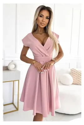 Produktbild von Kleid NUMOCO SCARLETT 348-9 ROSA Größe: XL