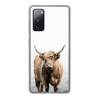 Produktbild von MuchoWow® Handyhülle Schutzhülle Hülle für Samsung Galaxy S20 FE Schottischer Highlander - Vlies - Kuh Silikon Softcase Handy Hülle - Abdeckung