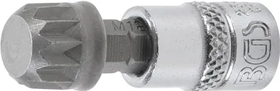 Produktbild von BGS 2507 Bit-Einsatz 6,3 (1/4), Innenvielzahn M12