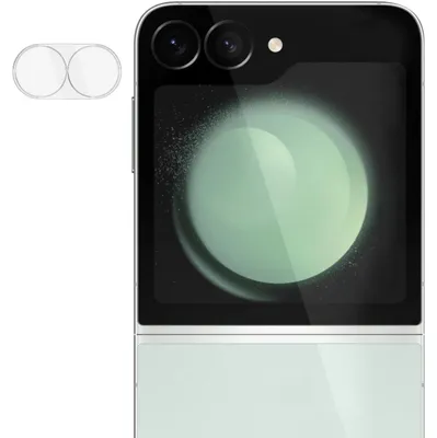 Immagine prodotto di Per Samsung Galaxy Z Flip7 FE / Flip6 5G Vetro protettivo per fotocamera posteriore protezione completa