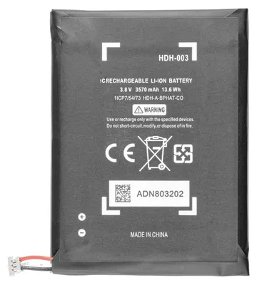 Produktbild von Ersatzakku für Nintendo Switch Lite Konsole Modell HDH-003 mit 3,8V und 3570 mAh
