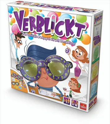 Produktbild von Goliath Verblickt, Partyspiel, für 4-16 Spieler, ab 7 Jahren