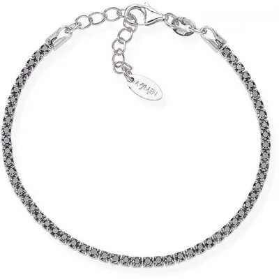 Produktbild von Silberarmband mit Zirkonen Tennis BTBN16