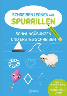 Obrázek produktu pro Schwungübungen & Schreiben Spurrillen