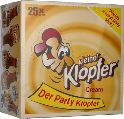 Produktbild von Kleiner Klopfer Cream 25x 20ml 17% Vol.