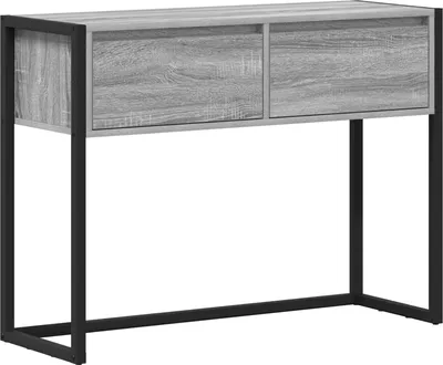 Obrázok produktu pre vidaXL Bočný stolík sivý Sonoma 100 x 36 x 75 cm materiál na báze dreva