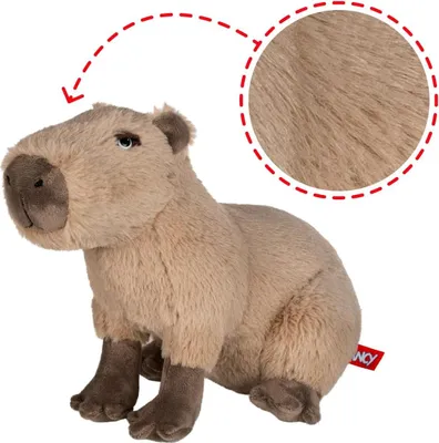 Obrázok produktu pre Maskot - Plyšová hračka - Plyšová hračka Capybara 24 cm