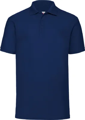 Immagine prodotto di Polo Fruit Of The Loom 65/35 Herren Piqué, Kurzarm BC388 (2XL) (Marineblau)