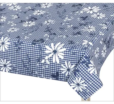 Obrázek produktu pro Ubrus DITA - 140x200 cm - Modrá,Bílá