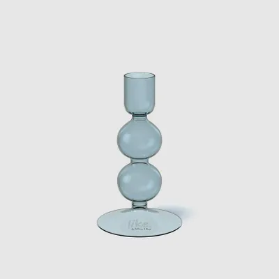 Zdjęcie produktu dla Villeroy&Boch - Świecznik Like Home 7,5 x 7,5 x 13,5 cm Niebieski
