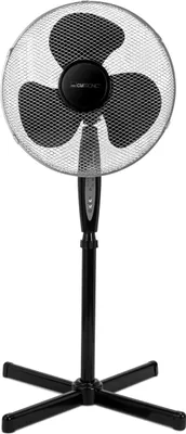 Produktbild von Clatronic Ventilator Standventilator | mit Schwenkfunktion | Ventilator leise | Timer | höhenverstellbar | sehr leise | mit Fernbedienung | VL 3741 S
