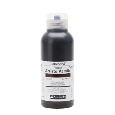 Produktbild von Schmincke 250ml PRIMAcryl Vandyckbraun Acryl 13 685 027 fluid