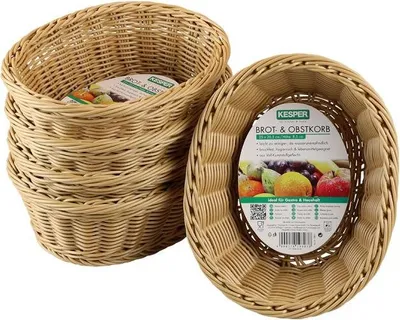 Produktbild von Brot- und Obstkorb, 5er Pack