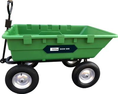 Produktbild von GÜDE Gartenwagen GGW 500 Abfallwagen Laubsammler Bollerwagen 225 Liter bis 500kg