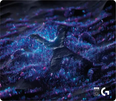 Obrázek produktu pro Logitech G G640, Černá, Obrázek, Guma, Protiskluzové nožky, Herní podložka na myš