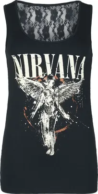 Produktbild von Nirvana Top Damen Angel schwarz L