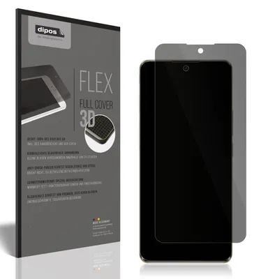 Produktbild von Full Cover Privacy Blickschutzfolie für Realme 12 Pro Plus Folie Anti-Shock