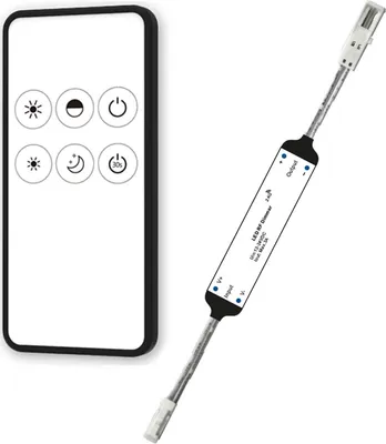 Produktbild von ISOLED LED Funk PWM-Dimmer MiniAMP inkl. Fernbedienung, 12-24V DC, 3A