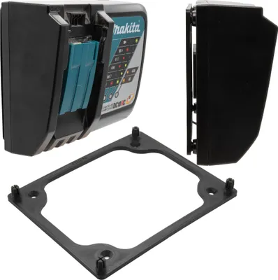 Produktbild von Ladegerät Wandhalterung für Makita DC18RC Wandhalter Akkuladegerät 14,4-18V