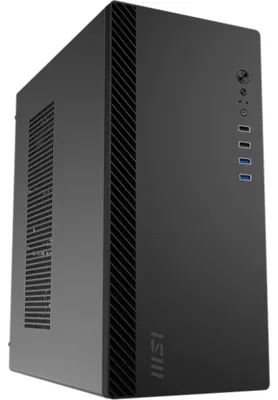 Produktbild von MSI PRO SHIELD M100P Computer-Gehäuse Midi Tower Schwarz