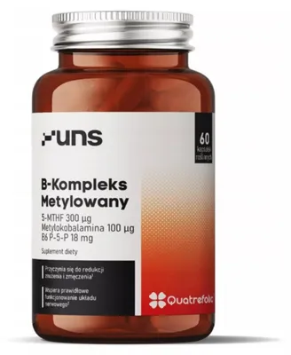 Image de Complément alimentaire à base de vitamine B complex méthylée, 60 capsules végétales