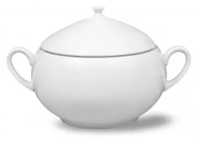 Produktbild von Thun 1794 Suppenschüssel, 2,5 l, Tschechisches Porzellan, Opal, weiß, Thun
