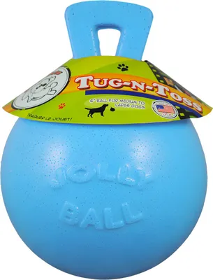 Productafbeelding van Jolly Pets Tug-n-Toss speelgoed voor honden, 15 cm, lichtblauw