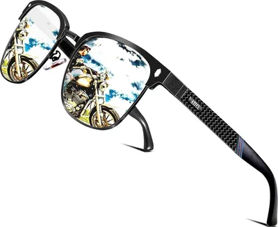 Immagine prodotto di Occhiali da sole polarizzati da uomo Al-Mg montatura ultraleggera UV400 CAT 3 CE