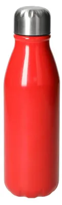 Produktbild von Trinkflasche 0,5 l "Colare" - robuste Aluminiumflasche für Kinder & Erwachsene - ideal für Schule & Alltag - schwarz
