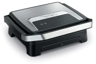 Obrázok produktu pre Tefal Inicio Classic Inox GC271D10, Čierna, Nerezová oceľ, Obdĺžnikový, Rošt, 290 x 260 mm, 1 zone(s), Veko