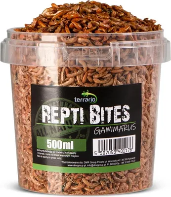 Produktbild von Terrario Repti Bites Gammarus 500ml - getrocknete Wasserflöhe Terrario