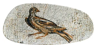 Productafbeelding van Mesopotamia Pajaro Vago: Plat, ovaal, 36 cm - 12 stuks