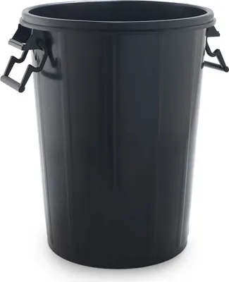 Produktbild von Mülltonne SP Berner 10010042 Schwarz Kunststoff 100 L