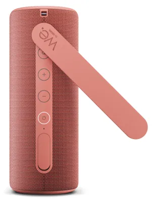 Produktbild von Loewe WE. Hear 1 Coral Red, Bluetooth Lautsprecher, 40W, Wasserresistent, Tragbar, Aufladbar, 14h Lange Akku Laufzeit, für Outdoor und Indoor
