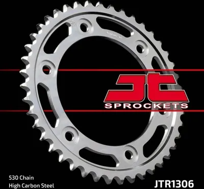 Produktbild von JTSPROCKETS Kettenrad JTR1306.43 Hinten für HONDA MOTORCYCLES CBR Kohlenstoffstahl