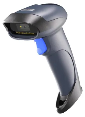 Barcode-Scanner 1D/2D, 2.4G drahtlos & USB, 2000 mAh, für Lager & Supermarkt