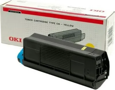 Produktbild von OKI 42127405, LED, OKI, C5100/C5300/C5200/C5400, Gelb, Toner