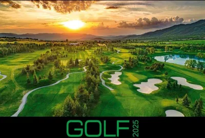 Produktbild von Kalender 2025 Golf, Wandkalender, 48,5 x 34 cm