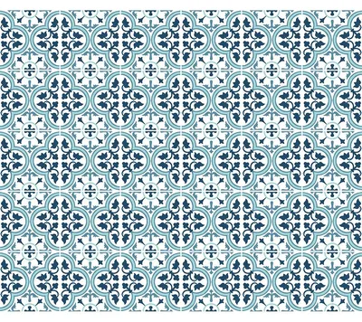 Zdjęcie produktu dla Samoprzylepne naklejki na płytki do kuchni i łazienki – 30 naklejek w stylu Azulejos Lorisa – 30 naklejek, 15 x 15 cm