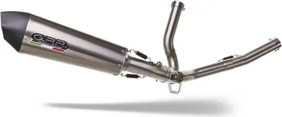 Productafbeelding van GPR GP evo4 Titan slip-on uitlaatsysteem, goedgekeurd voor Suzuki V-Strom 650