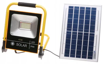 Zdjęcie produktu dla HALOGEN PRZENOŚNY SOLANY Lampa LED ROBOCZA 400W Naświetlacz Budowlany 20043